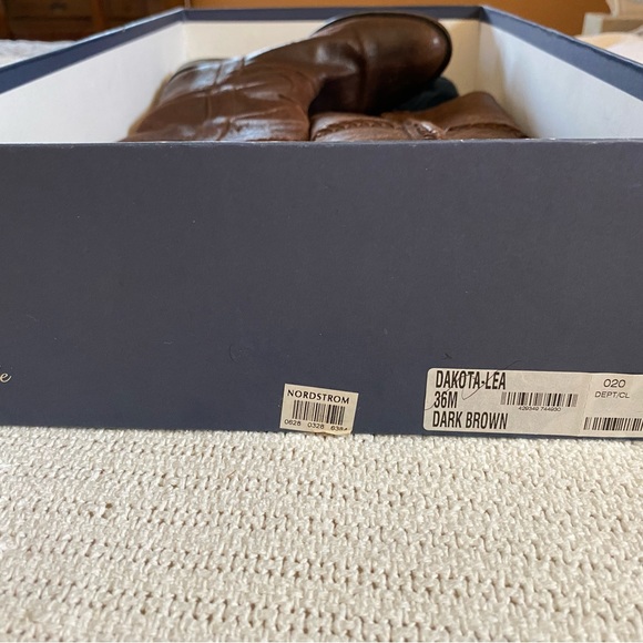 Faconnable Dakota Lea woman’s boots size 36 (6) Slim calf fit - Picture 3 of 8